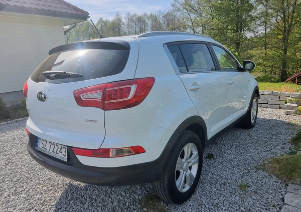 Kia Sportage cena 44600 przebieg: 198500, rok produkcji 2013 z Staszów małe 67